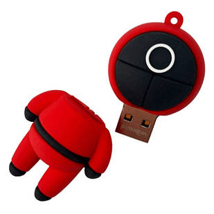 Флеш-накопичувач Wibrand USB 2.0 Squid Game 16Gb Red