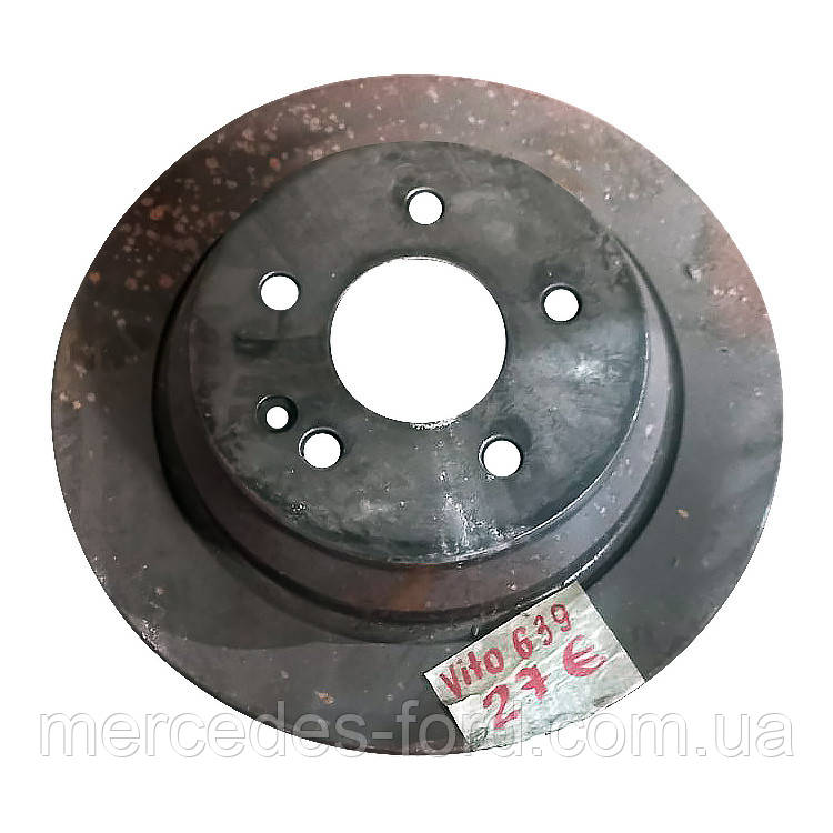 Диск гальмівний задній новий (296 мм) Mercedes Vito-Viano 639 / RWD Мерседес Вито-Виано 2003-2014, A 6394230112, фото 1