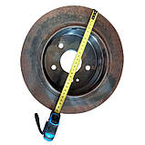 Диск гальмівний задній новий (296 мм) Mercedes Vito-Viano 639 / RWD Мерседес Вито-Виано 2003-2014, A 6394230112, фото 2