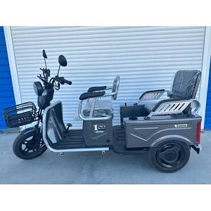 Електроскутер триколісний TopRider 650Вт, 10 колеса