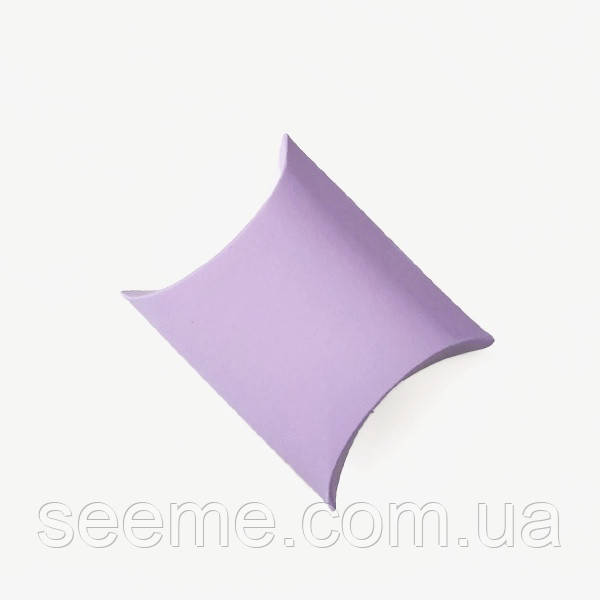 Коробка-подушка, 50х60х22 мм, колір лавандовий, фото 1