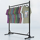 Стійка розбірна "TAIPEI" 1250х1350х500мм. Рейл торговий для одягу, кронштейнів для бутіка., фото 4