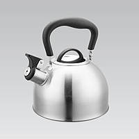 Чайник зі свистком 1.8 л з неіржавкої сталі Maestro MR-1336 Чайник для індукційної плити Чайник газовий