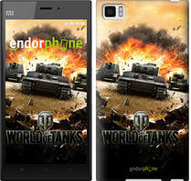 Чехол на Xiaomi Mi3 World of tanks v1 "834u-170"