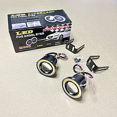 Лінзи LED Angel Eves 12V-55W D-64 мм white+yellow 60222 AG-2511 W+Y