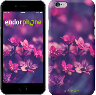 Чохол на iPhone 6 Пурпурові квіти "2719c-45"