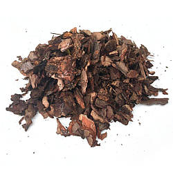 Соснова кора Дрібна фракція 1-3 см для декорування клумб та інших насаджень - 50 л