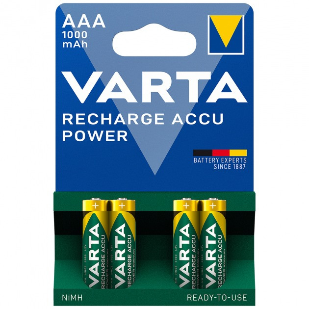Акумулятор Varta HR3 ACCU AAA 1000mAh (ціна за 4 шт)
