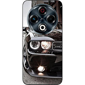 Бампер силіконовий Case для Tecno Spark 30 4G (KL6) з малюнком Авто