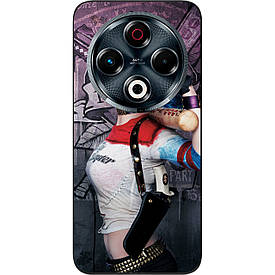 Силіконовий чохол Case для Tecno Spark 30 4G (KL6) з картинкою Харлі Квін