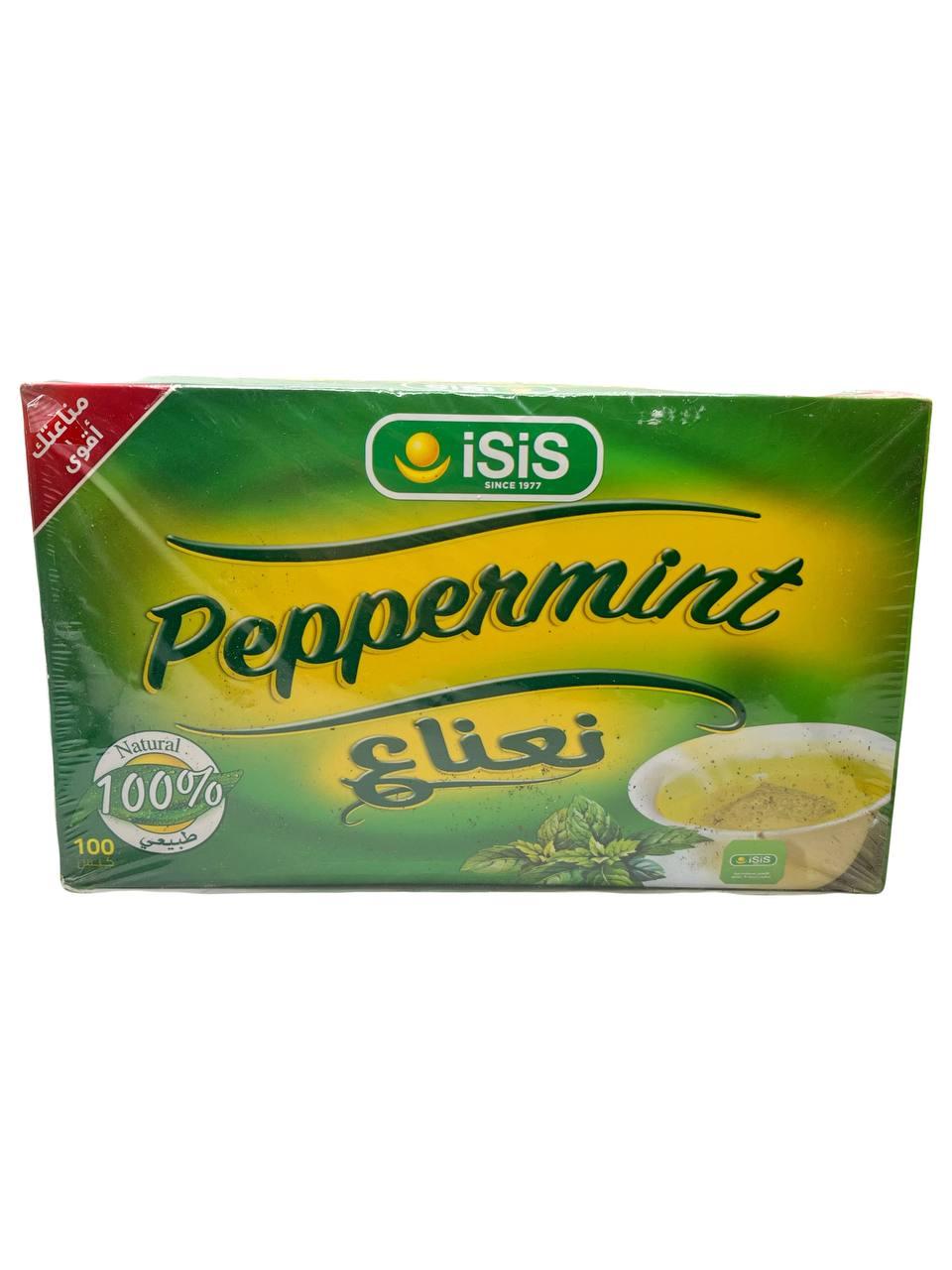Чай натуральний ISIS М`ята Рeppermint Єгипет Оригінал (100 пакетиків), фото 1