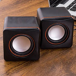 Колонки для комп'ютера та ноутбука CK4/G10 від USB, 5 Вт / Комп'ютерні дротові колонки для ПК