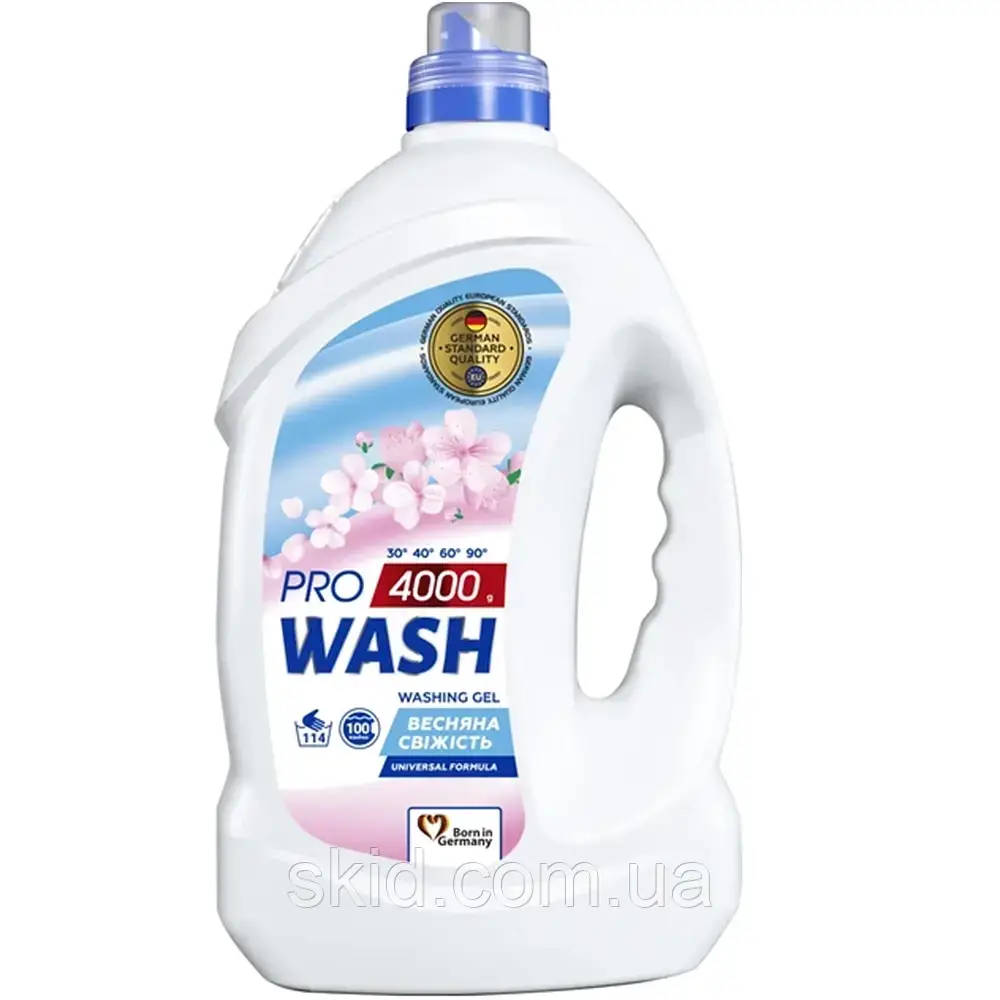 Гель для стирки ProWash Весенняя свежесть универсальный 4 л