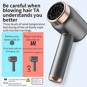 Фен бездротовий JetDryer Wireless, фото 3