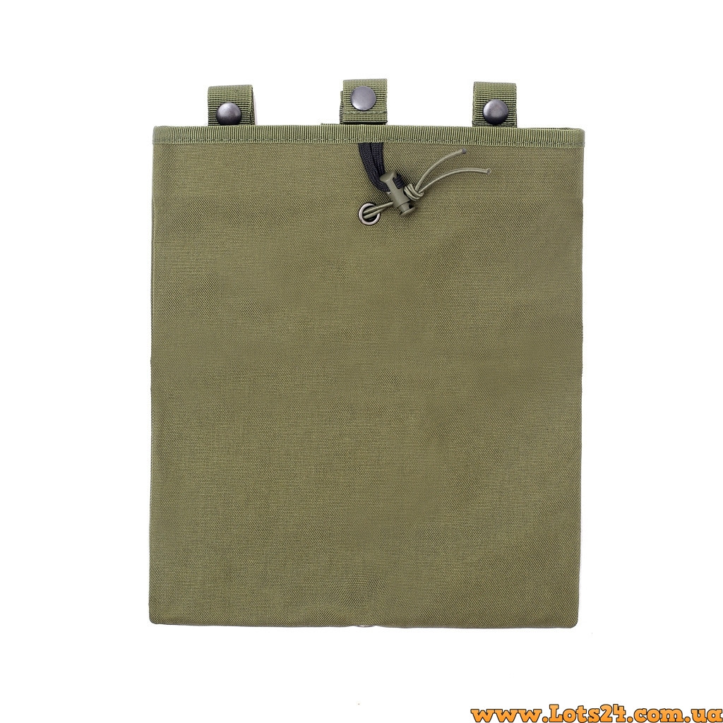 Сумка скидання магазину Oxford навісний тактичний MOLLE-підсумок для скидання магазинів тактична Олива, фото 1