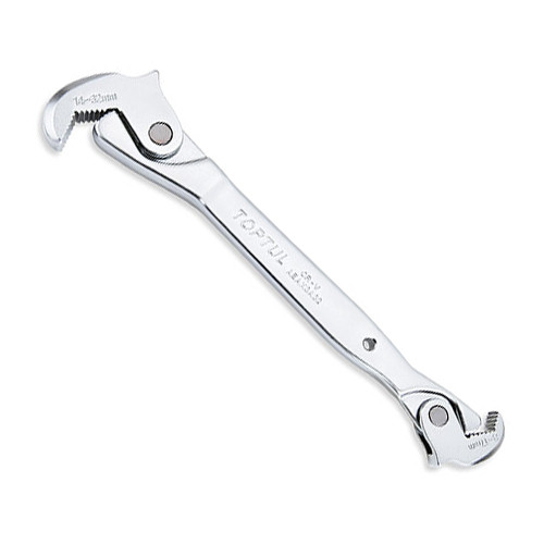 Ключ двосторонній універсальний самозатискний 8-32 мм TOPTUL AEAX3A32, фото 1