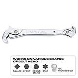 Ключ двосторонній універсальний самозатискний 8-32 мм TOPTUL AEAX3A32, фото 2