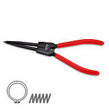 Круглогубці для зняття стопорних кілець Extra Long (розтискання прямі) TOPTUL DCBJ1381, фото 2