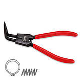 Круглогубці для зняття стопорних кілець 170x60мм (розтискання загнуті, 90°) Extra Long TOPTUL DCBJ1382, фото 2