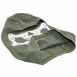 Тактична чоловіча балаклава хакі з черепом Військова літня маска підшоломник балаклава олива Бавовна, фото 4