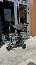 Велосипед дитячий Qplay Nova+ Rubber Exclusive Складаний Триколісний Gold (S700-13Nova+RubberGold), фото 3