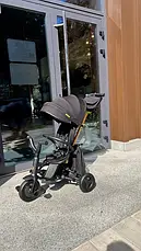 Велосипед дитячий Qplay Nova+ Rubber Exclusive Складаний Триколісний Gold (S700-13Nova+RubberGold), фото 4