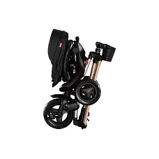 Велосипед дитячий Qplay Nova+ Rubber Exclusive Складаний Триколісний Gold (S700-13Nova+RubberGold), фото 2