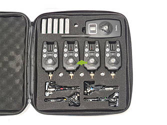 Набір коропових сигналізаторів з пейджером + свінгери Sadey JY-19SW (4+1+4)