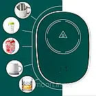 Чашка 400мл на підставці з підігрівом до + 55 °С, Зелена / Подарунок на 8 березня / Подарунок дівчині, фото 5