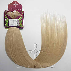Натуральне Слов'янське Волосся на Заколках 65-70 см 110 грам, Блонд №613