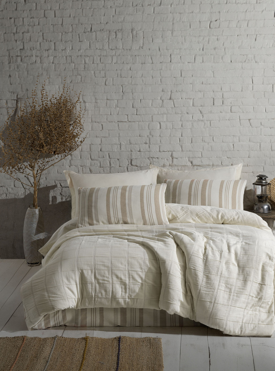 Постільна білизна Saheser Muslin 200 х 220 см Jade Kiremit
