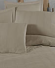 Постільна білизна Saheser Muslin 200 х 220 см Aura Bej, фото 3