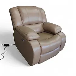 Крісло-реклайнер Модель 7 з двома моторами та USB