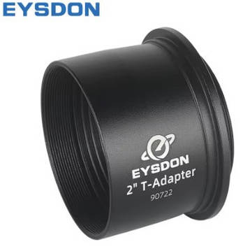 Т адаптер 2" для фотокамери на фокусер телескопа на 2" EYSDON T2 Т-подібним кільцем M42 і різзю для фільтра