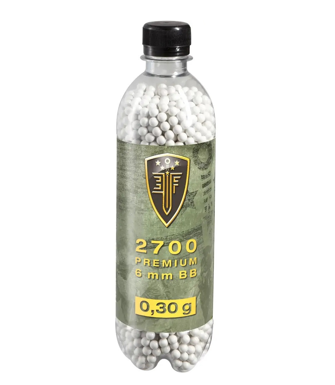 Страйкбольні кульки Umarex Elite Force Premium BBs 6 мм, 0.3 g, 2700 шт пляшка 2.5668