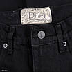 Чоловічі джинсові шорти Dime чорні вільного крою, фото 7