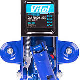 Домкрат гідравл підк. 2т валіза. min 135мм - max 340мм( пов.ручка (DP-135340K), фото 4