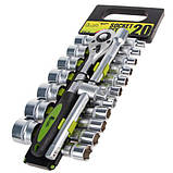 Набір головок 1/2", 20 предмета Alloid. 8-32 мм., фото 5