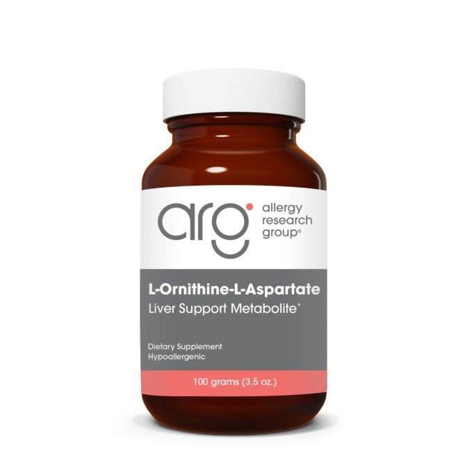 Allergy Research L-Ornithine-L-Aspartate Powder / Орнітин аспартат порошок (Гепа-Мерц аналог) 100 г