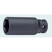 Головка торцева ударна глибока 1"DR 6-ган.41мм (88300M41) HANS