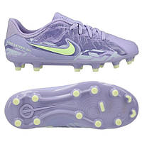 Дитячі футбольні бутси Nike JR UNITED TIEMPO LEGEND 10 ACADEMY FG/MG HF1497-500, Фіолетовий, Розмір (EU) —