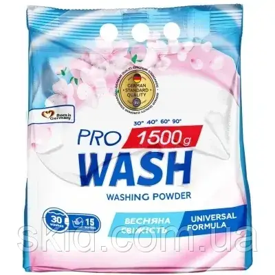 Пральний порошок ProWash Universal Весняна свіжість 1.5 кг