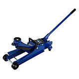 Домкрат гідравл підк 2,5т в коробці. min 85мм - max 385мм. з низьким підкатом 14,5кг (DP-25385), фото 4