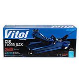 Домкрат гідравл підк 2,5т в коробці. min 85мм - max 385мм. з низьким підкатом 14,5кг (DP-25385), фото 5