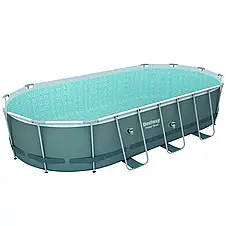 Каркасний басейн Bestway 56710, 549x274x122 см, 13430л, з фільтр-насосом, драбина, тент, фото 4