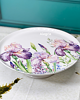 Тортівниця на ніжці Іриси 30 см, фото 2