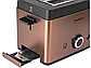 Тостер SilverCrest STT 850 Copper, 850 Вт, з насадкою для булочок, розморожуванням і регулюванням ступеня підсмажування, фото 2