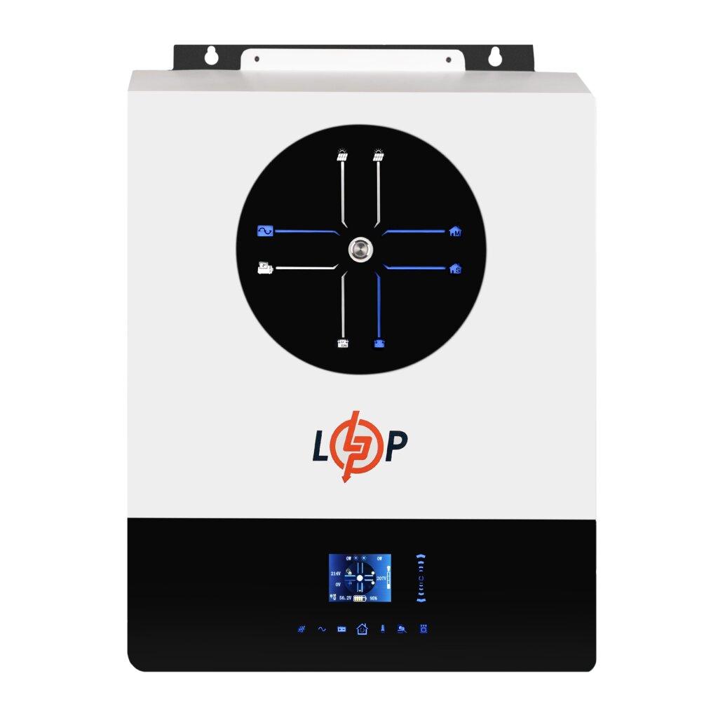 Гібридний інвертор LogicPower LPW-MAXII-ULTRA 8000VA (8000Вт) 48V 150A MPPT 90-450V ON-OFF GRID, фото 1