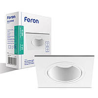 Вбудований поворотний світильник Feron DL0380 під лампу білий