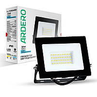 Світлодіодний прожектор Ardero LL-1030ARD 30 Вт 6500 K чорний